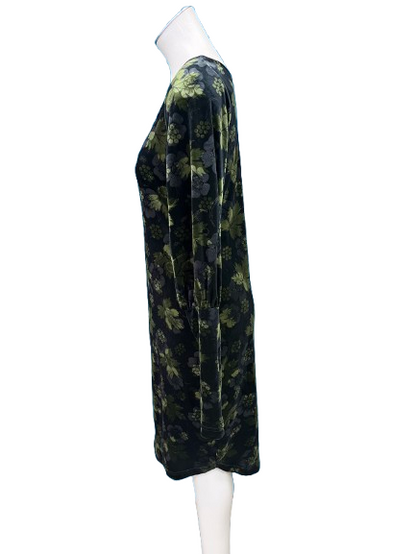 PRE OWNED "Amber Velvet Dress - Olive" by Annah Stretton
