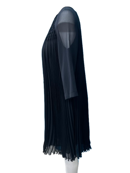PRE OWNED Seed Little Black Pleated Dress