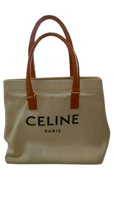 PRE OWNED Celine Paris Tote Bag