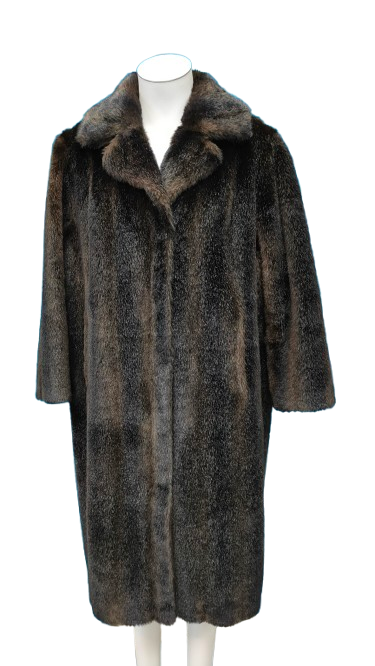 PRE LOVED Lister Minqulla Faux Fur Coat