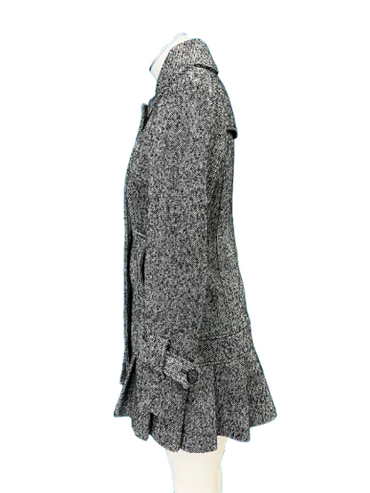 PRE OWNED Guess Double Breasted Skirted Coat
