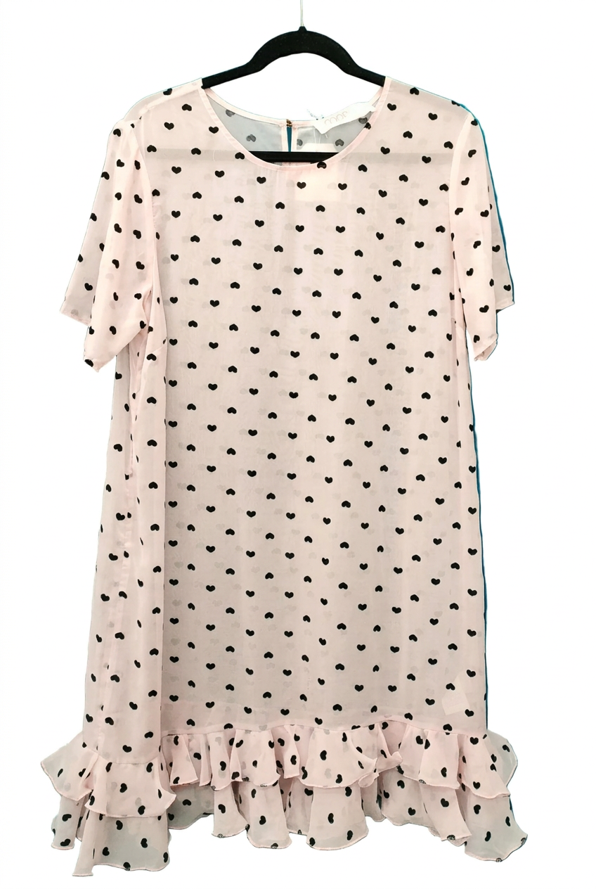 PRE OWNED Coop Baroquen Heart Pink Dress