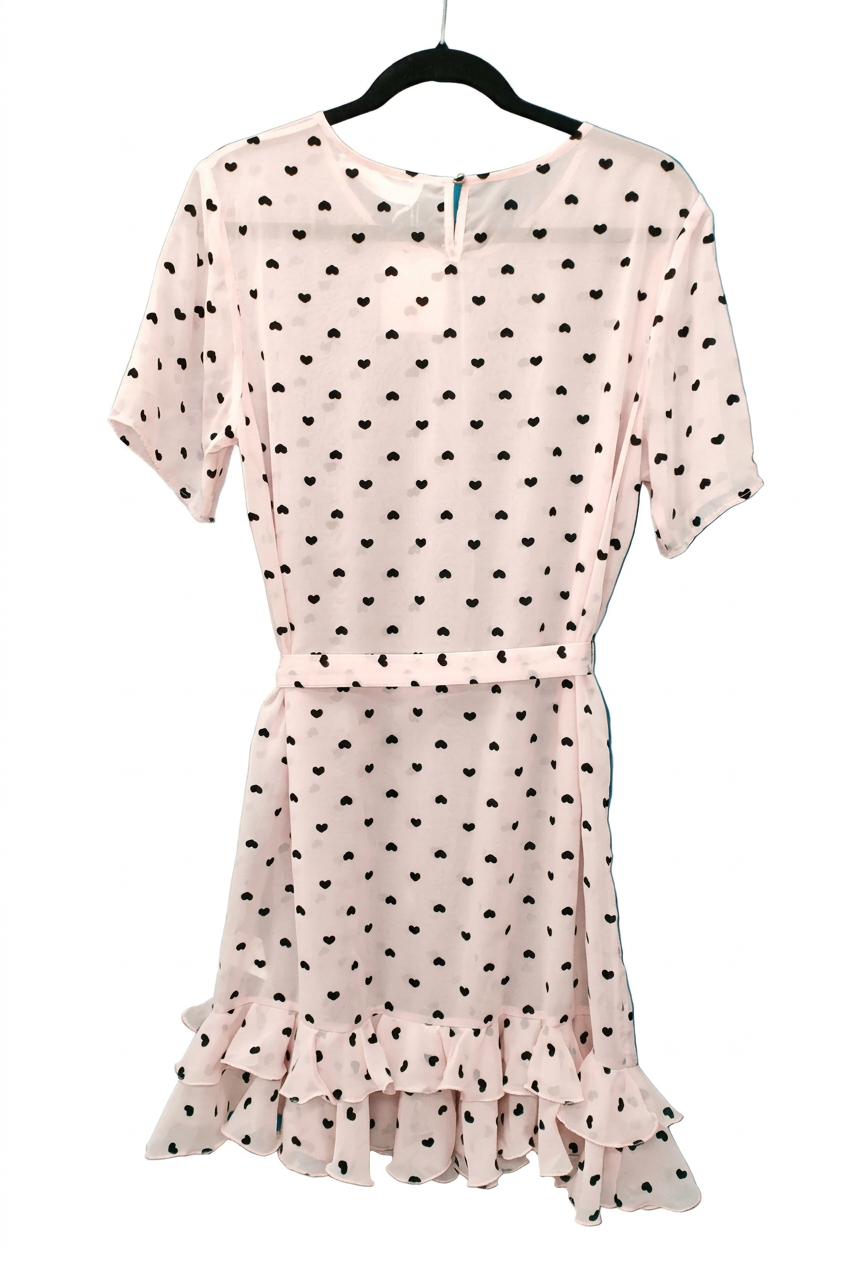 PRE OWNED Coop Baroquen Heart Pink Dress