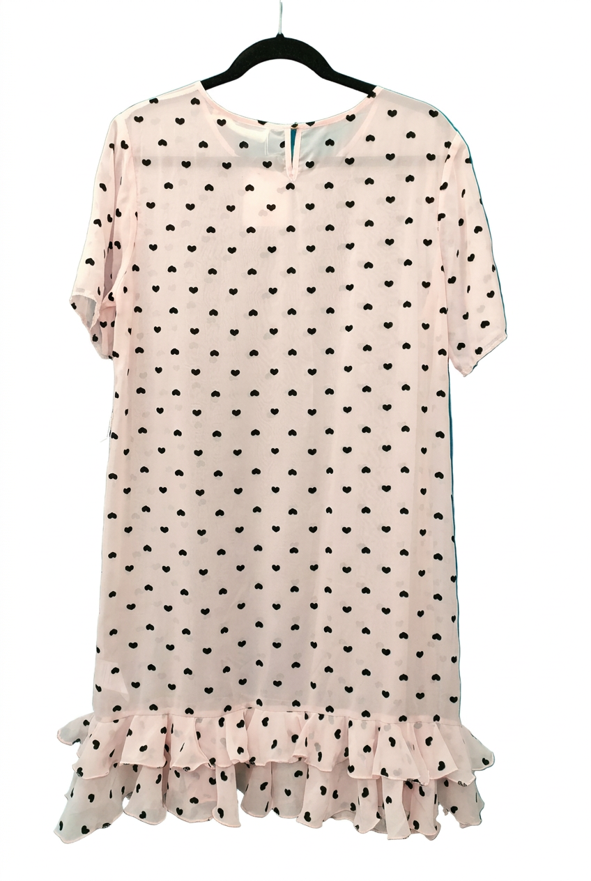 PRE OWNED Coop Baroquen Heart Pink Dress