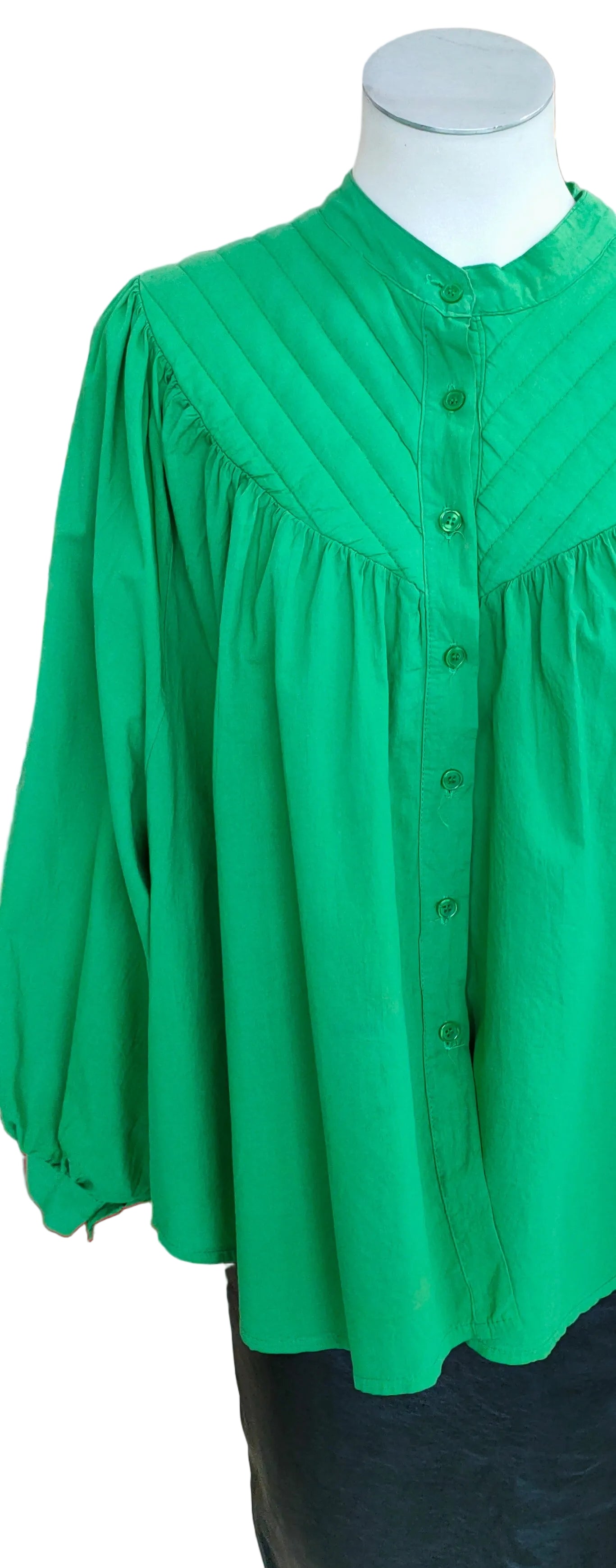 PREOWNED Lavia Top - kelly green