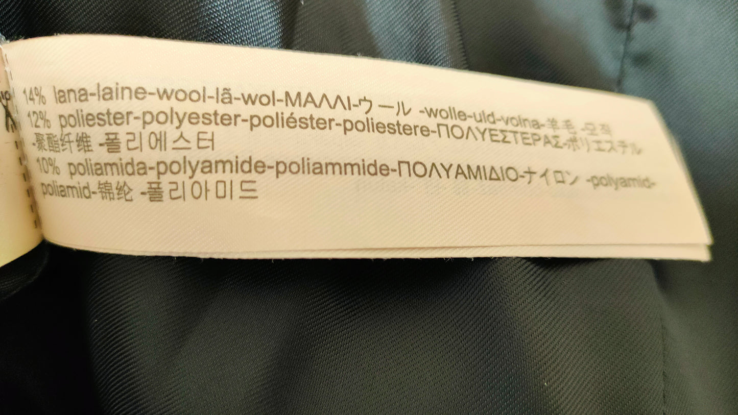 PRE OWNED Massimo Dutti Wool Blend Coat