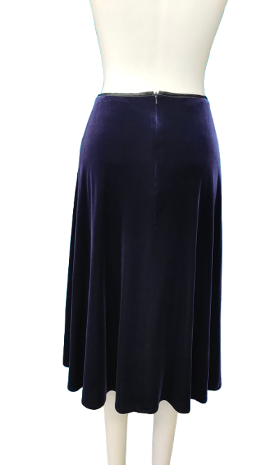 PRE OWNED Judith Malcolm Three Piece Velvet Suit - Purple