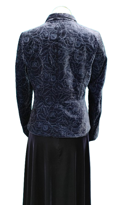 PRE OWNED Judith Malcolm Three Piece Velvet Suit - Purple