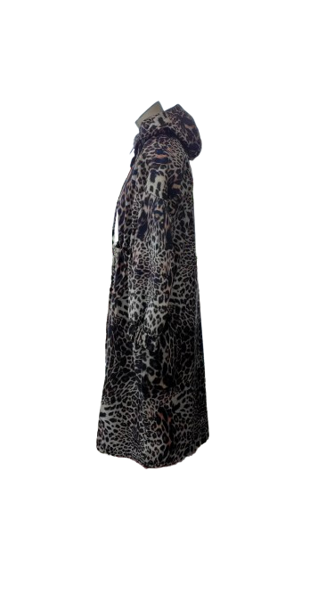 PRE OWNED Sheryl May Raincoat - Leopard Print