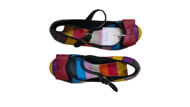 PRE OWNED Lola Ramona Striped Shoes
