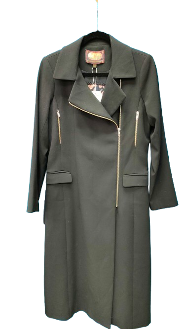 Trelise Cooper 'Shake a Tail' Coat — Black
