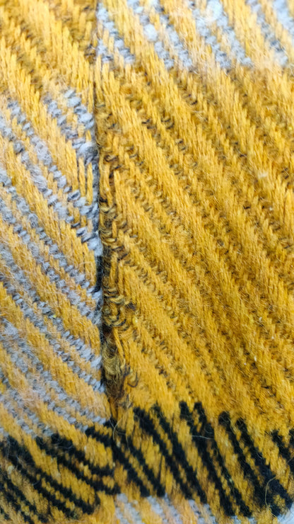 PRE OWNED Coop by Trelise Cooper Yellow and Black Check Coat